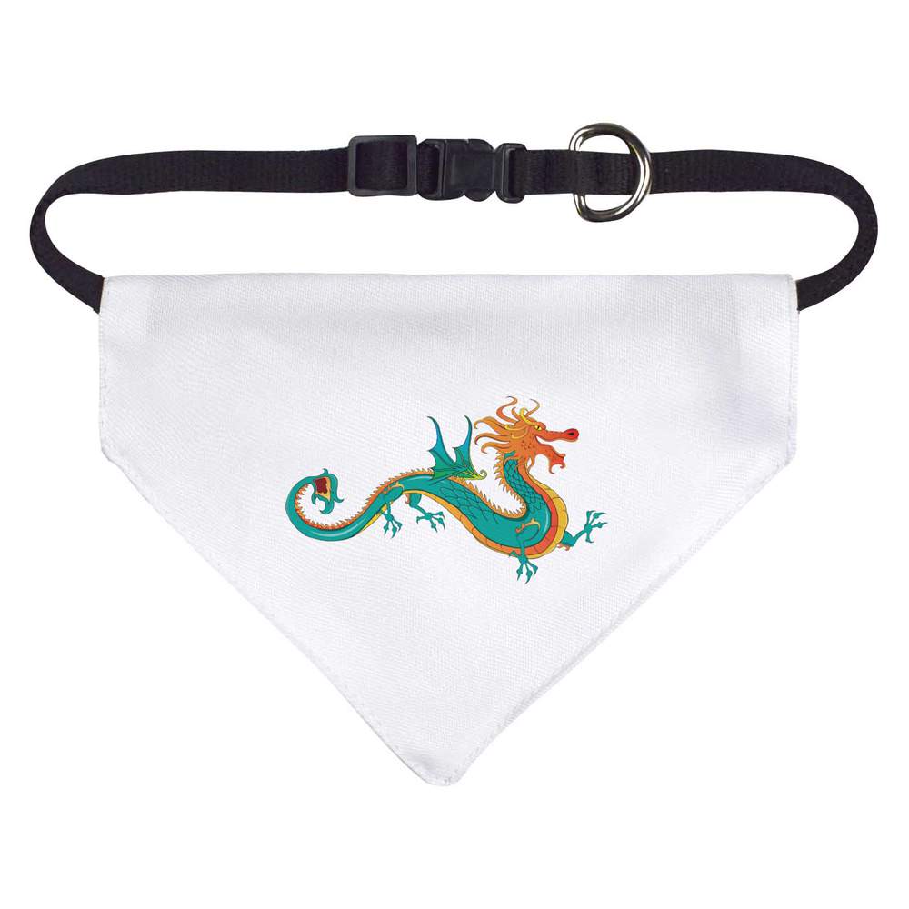 'Chinese Dragon' Dog / Cat / Pet Bandana (PD050821)