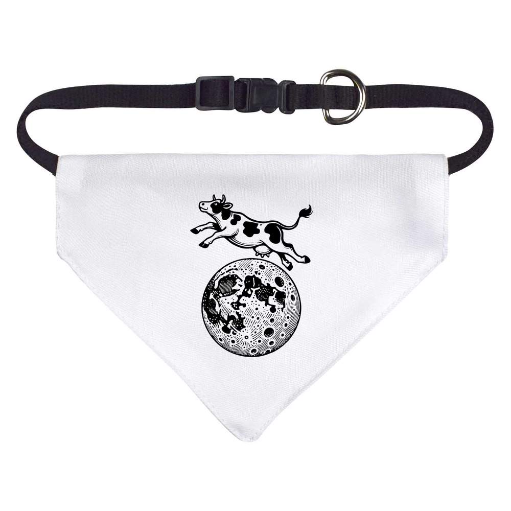 'Cow Jumping Over Moon' Dog / Cat / Pet Bandana (PD051627)