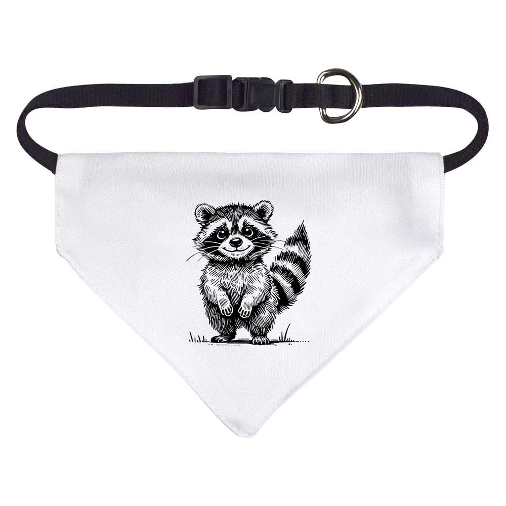 'Happy Baby Raccoon' Dog / Cat / Pet Bandana (PD051660)