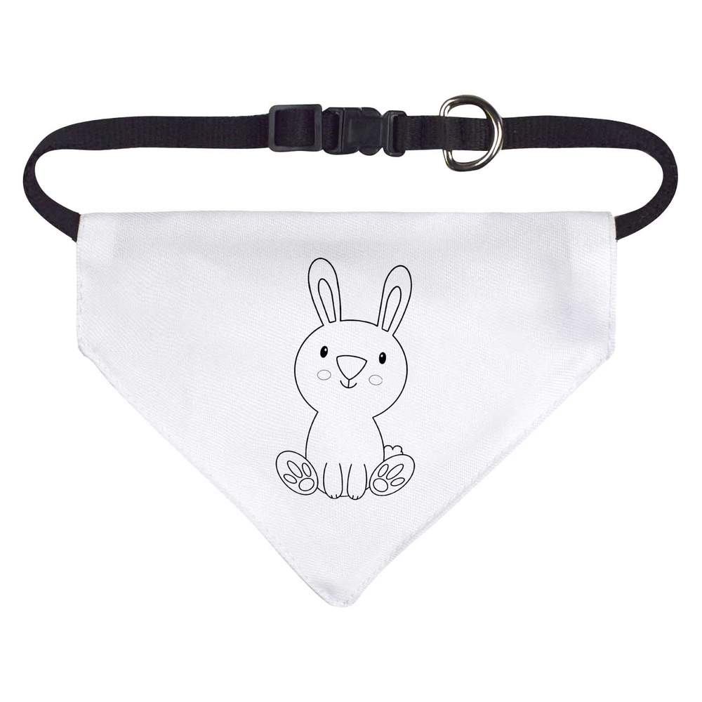 'Cute Bunny Rabbit' Dog / Cat / Pet Bandana (PD053455)
