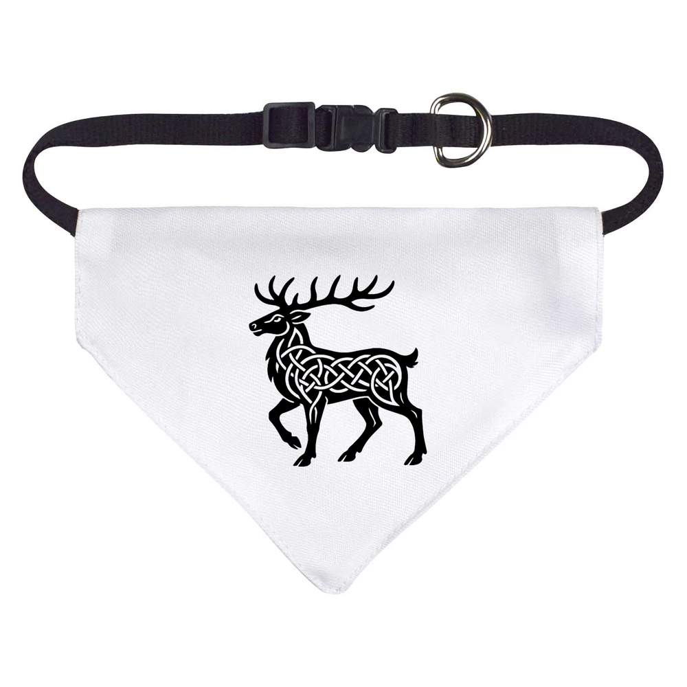 'Celtic Stag' Dog / Cat / Pet Bandana (PD055183)