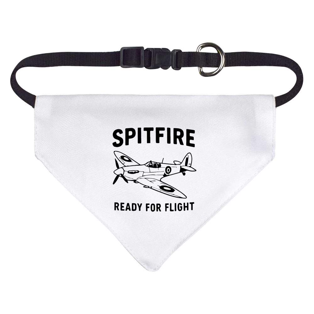 'Spitfire Ready For Flight' Dog / Cat / Pet Bandana (PD056051)