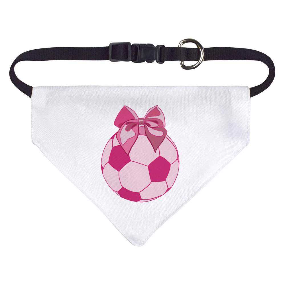 'Pink Football' Dog / Cat / Pet Bandana (PD056141)