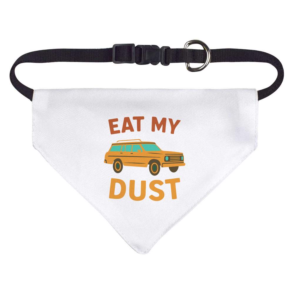 'Eat My Dust Station Wagon Car Design' Dog / Cat / Pet Bandana (PD056771)