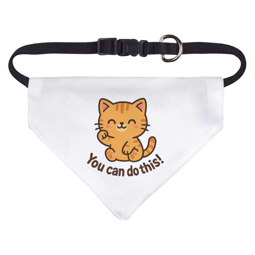 'You Can Do This with Cute Kitten' Dog / Cat / Pet Bandana (PD056984)