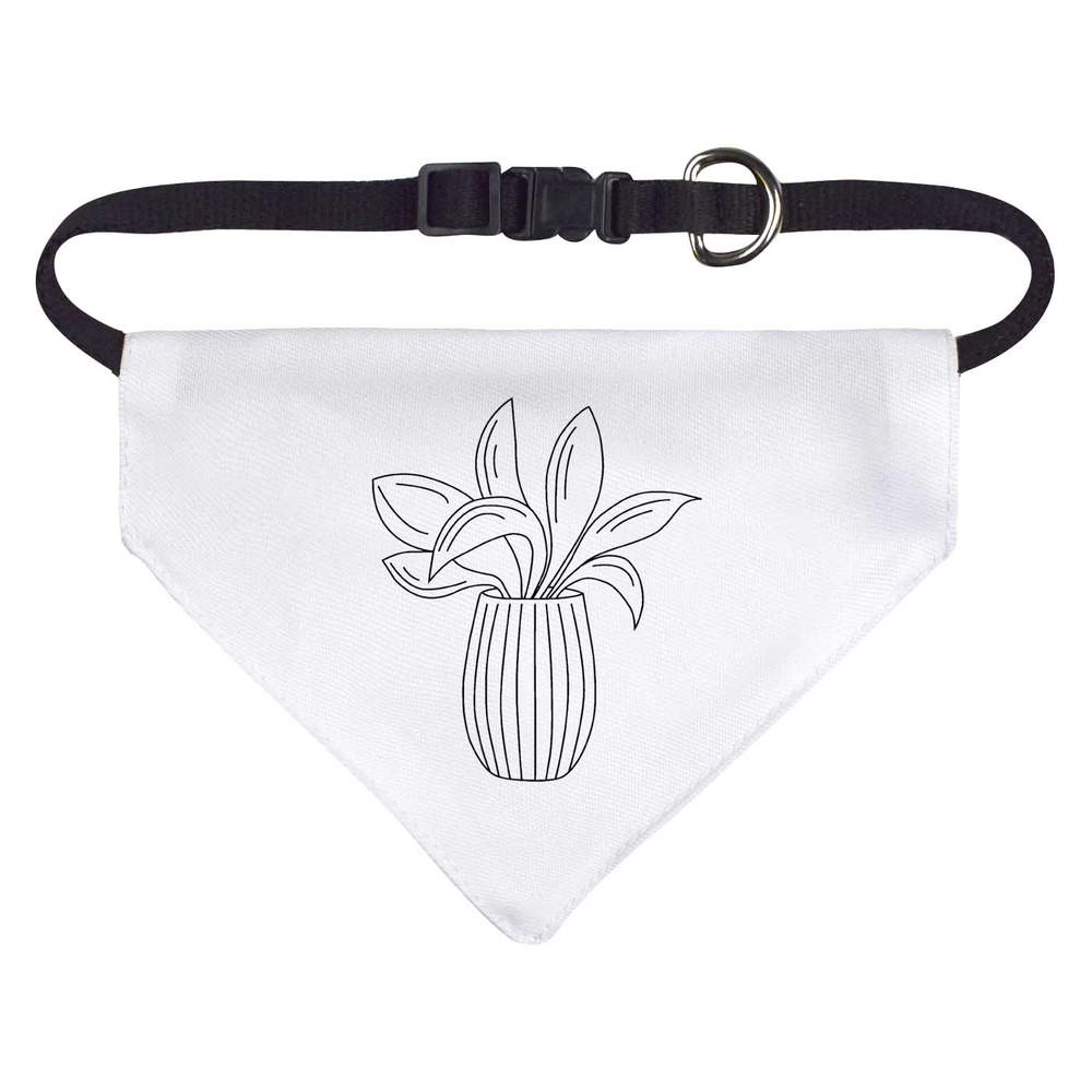 'Indoor Plant' Dog / Cat / Pet Bandana (PD057107)
