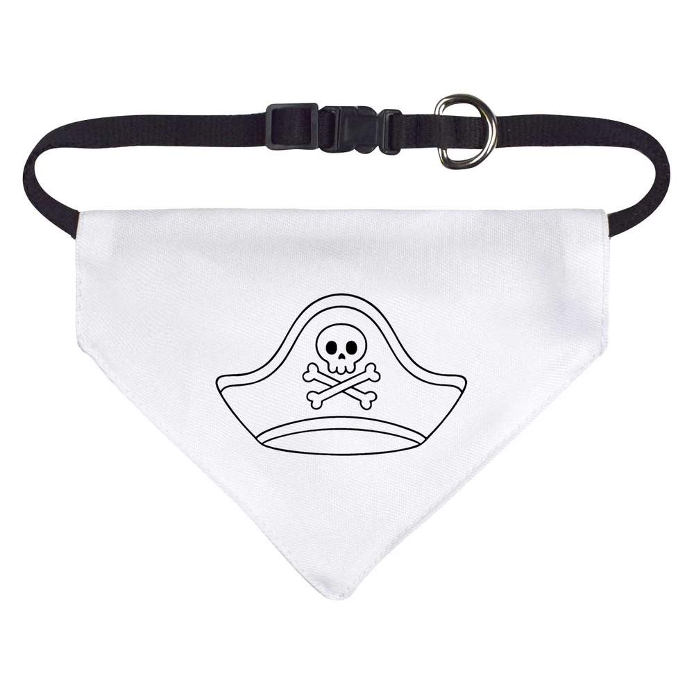 'Pirate Hat' Dog / Cat / Pet Bandana (PD057516)