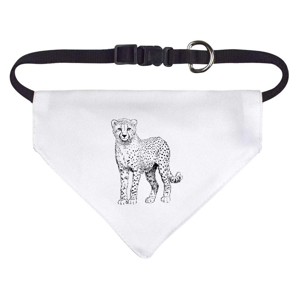 'Cheetah Standing' Dog / Cat / Pet Bandana (PD057549)