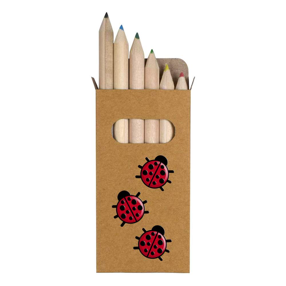 'Ladybirds' Coloured Be super welcome Outlet ☆ Free Shipping Pencil PE024764 Sets