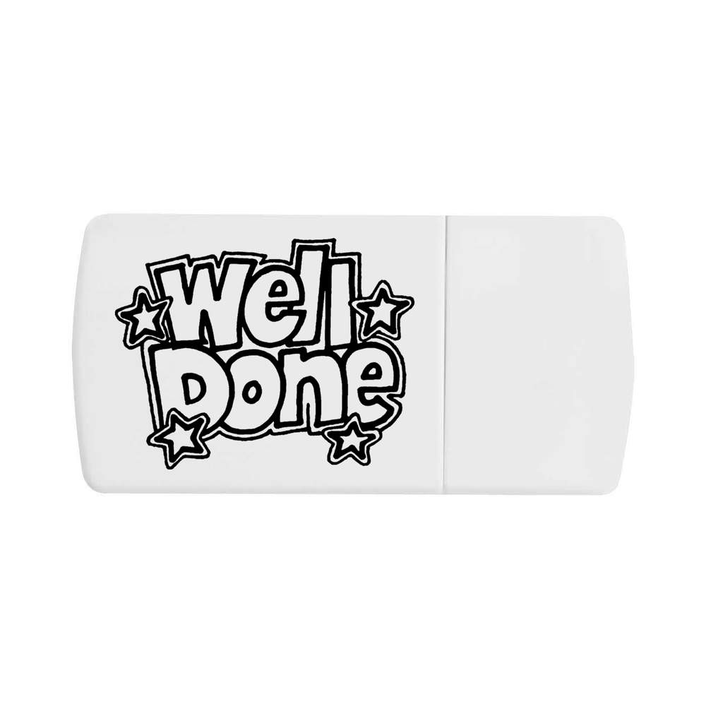 'Well Done' Pill Box with Tablet Splitter (PI00001408)