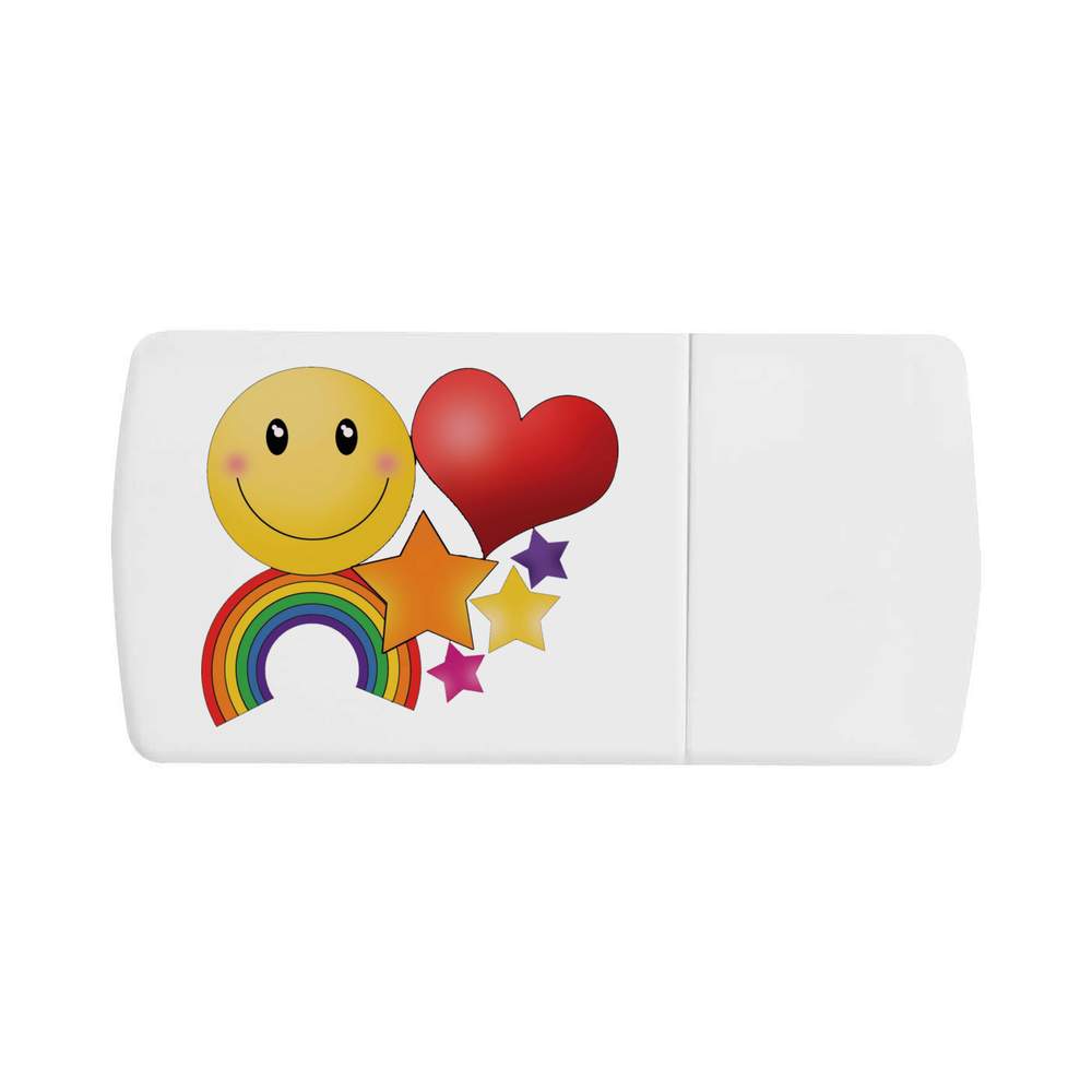 'Smile Rainbow' Pill Box with Tablet Splitter (PI00016695)