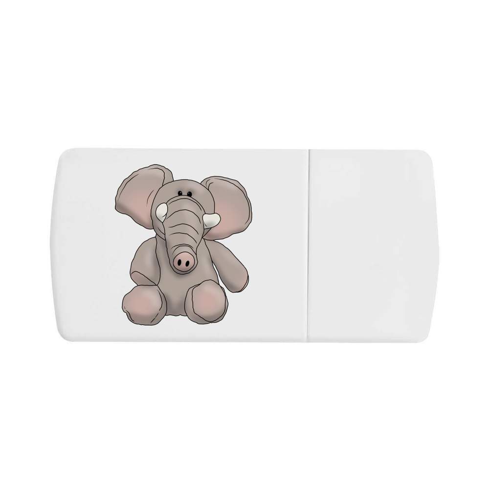 'Elephant Plushie' Pill Box with Tablet Splitter (PI00021134)