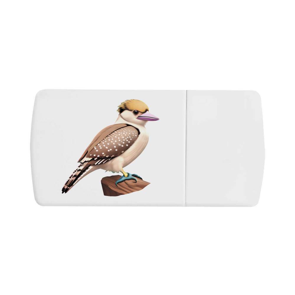 'Perched Kookaburra' Pill Box with Tablet Splitter (PI00026510)