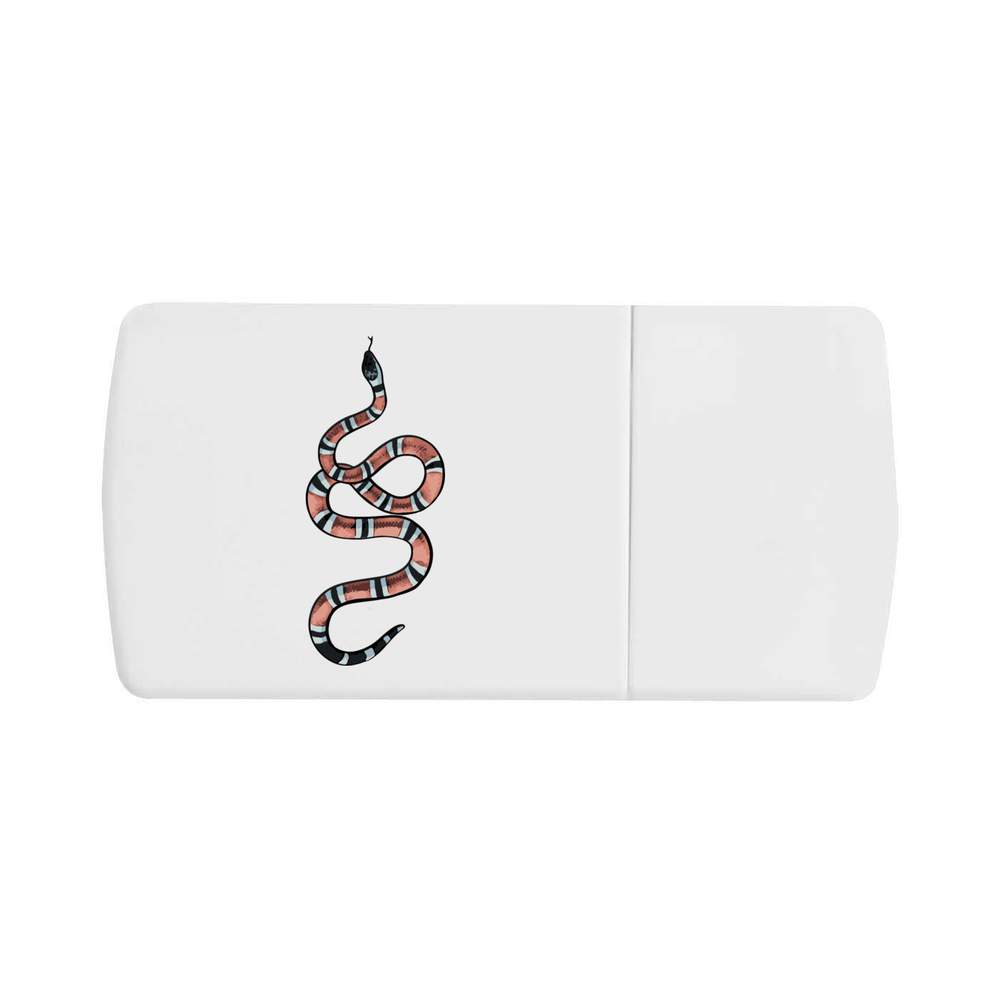 'Coral Snake' Pill Box with Tablet Splitter (PI00029111)