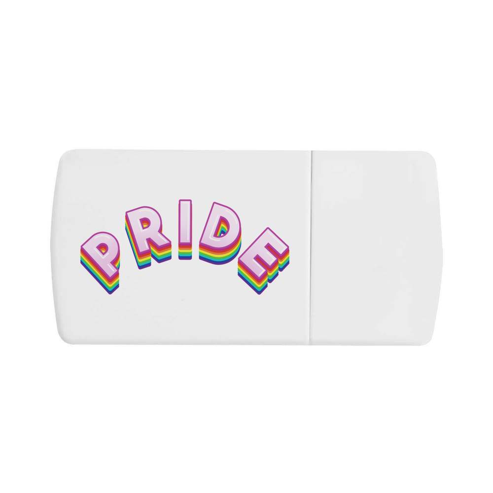 'Rainbow Pride' Pill Box with Tablet Splitter (PI00029853)