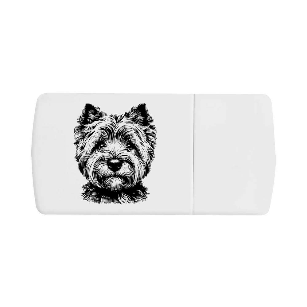 'West Highland Terrier' Pill Box with Tablet Splitter (PI00031111)