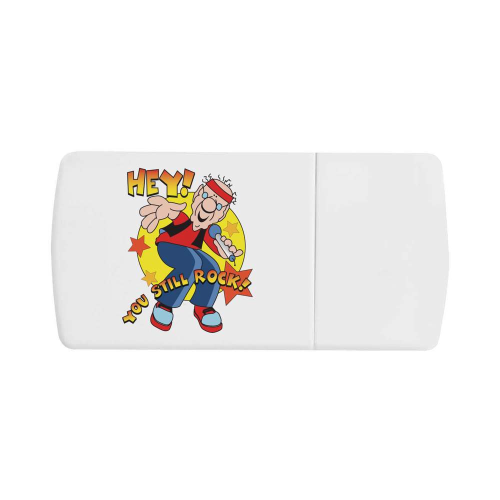 'Groovy Grandpa' Pill Box with Tablet Splitter (PI00031506)