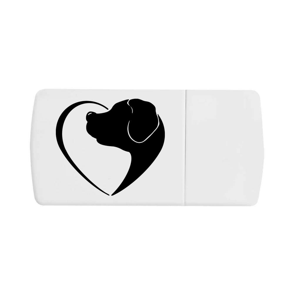 'Dog Heart' Pill Box with Tablet Splitter (PI00033200)