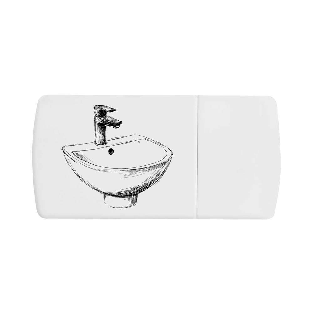 'Basin and Faucet' Pill Box with Tablet Splitter (PI00034444)