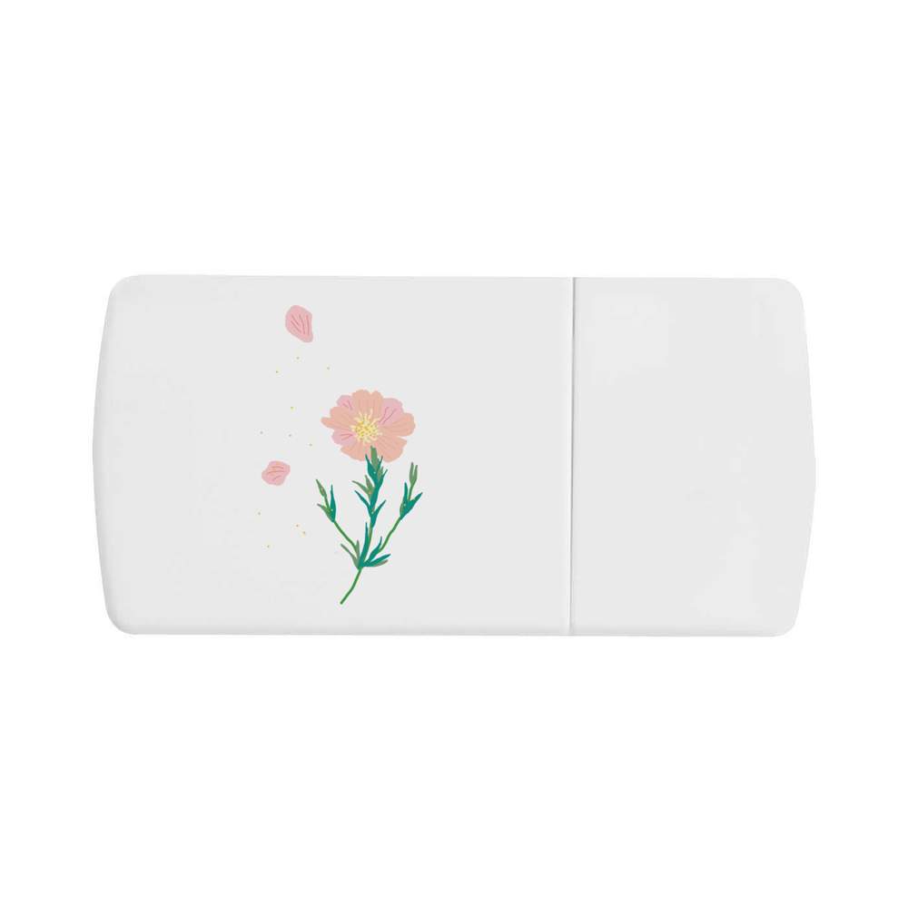 'A Summer Flower In The Wind' Pill Box with Tablet Splitter (PI00034903)