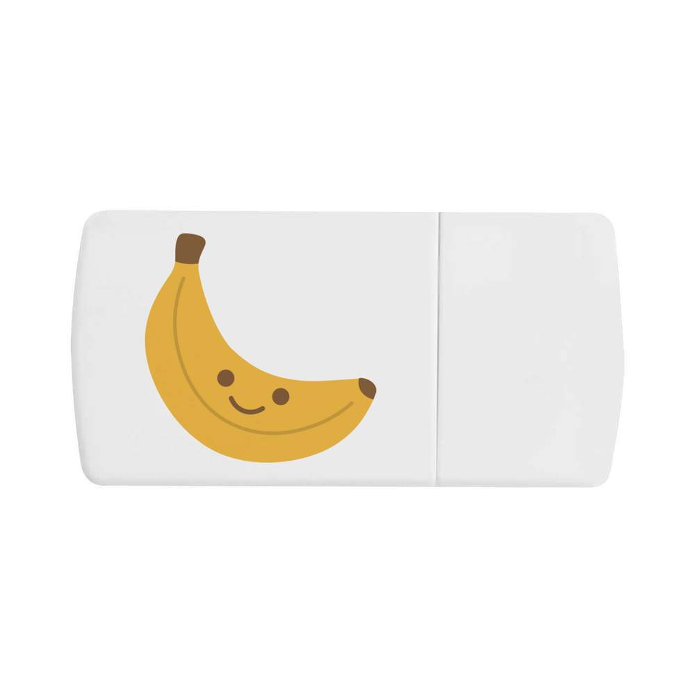 'Happy Banana' Pill Box with Tablet Splitter (PI00035997)
