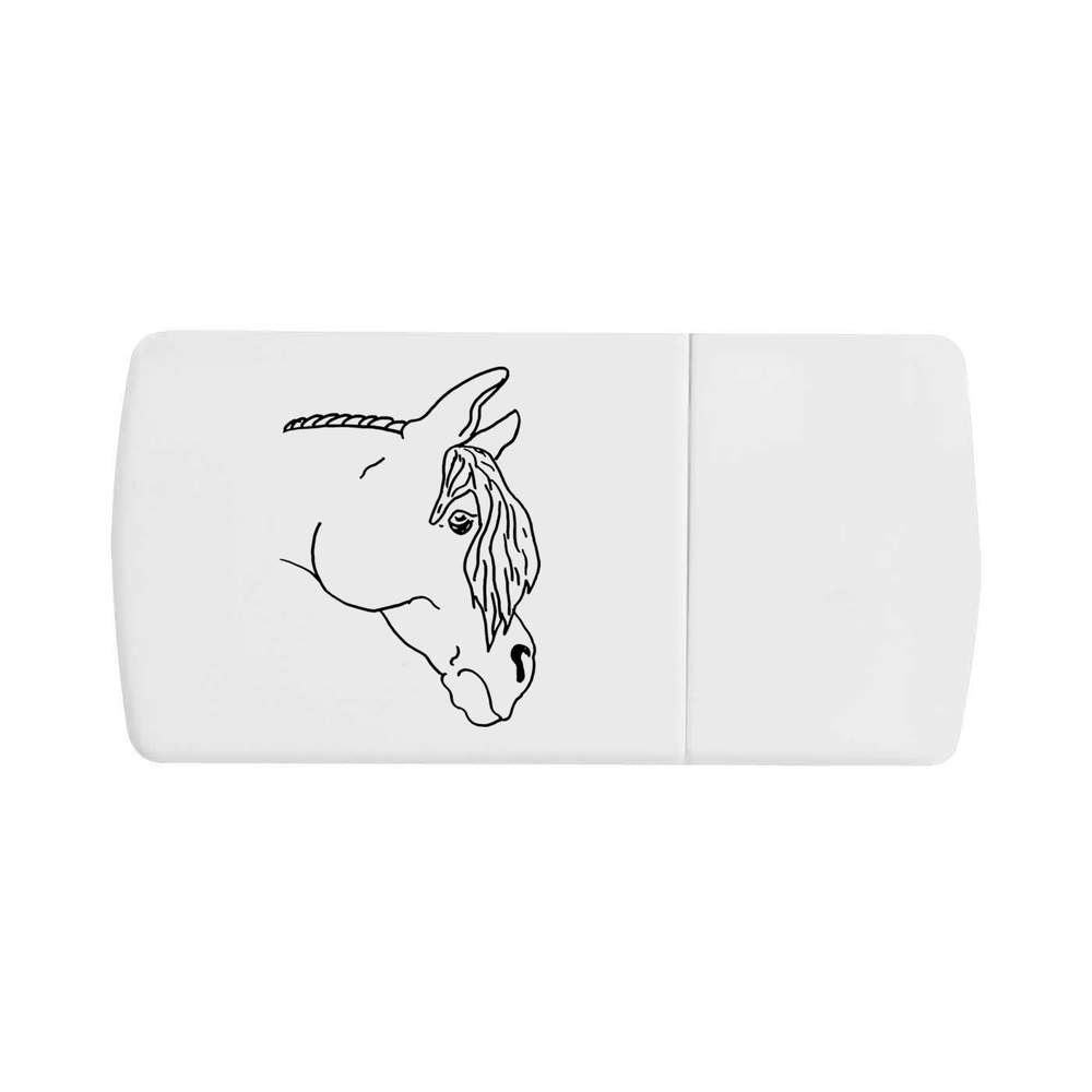 'Horse Head' Pill Box with Tablet Splitter (PI00037247)