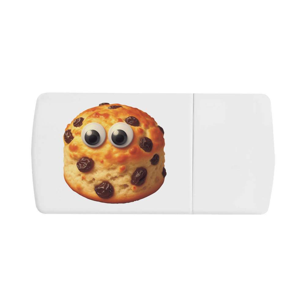 'Funny Fruit Scone' Pill Box with Tablet Splitter (PI00037358)