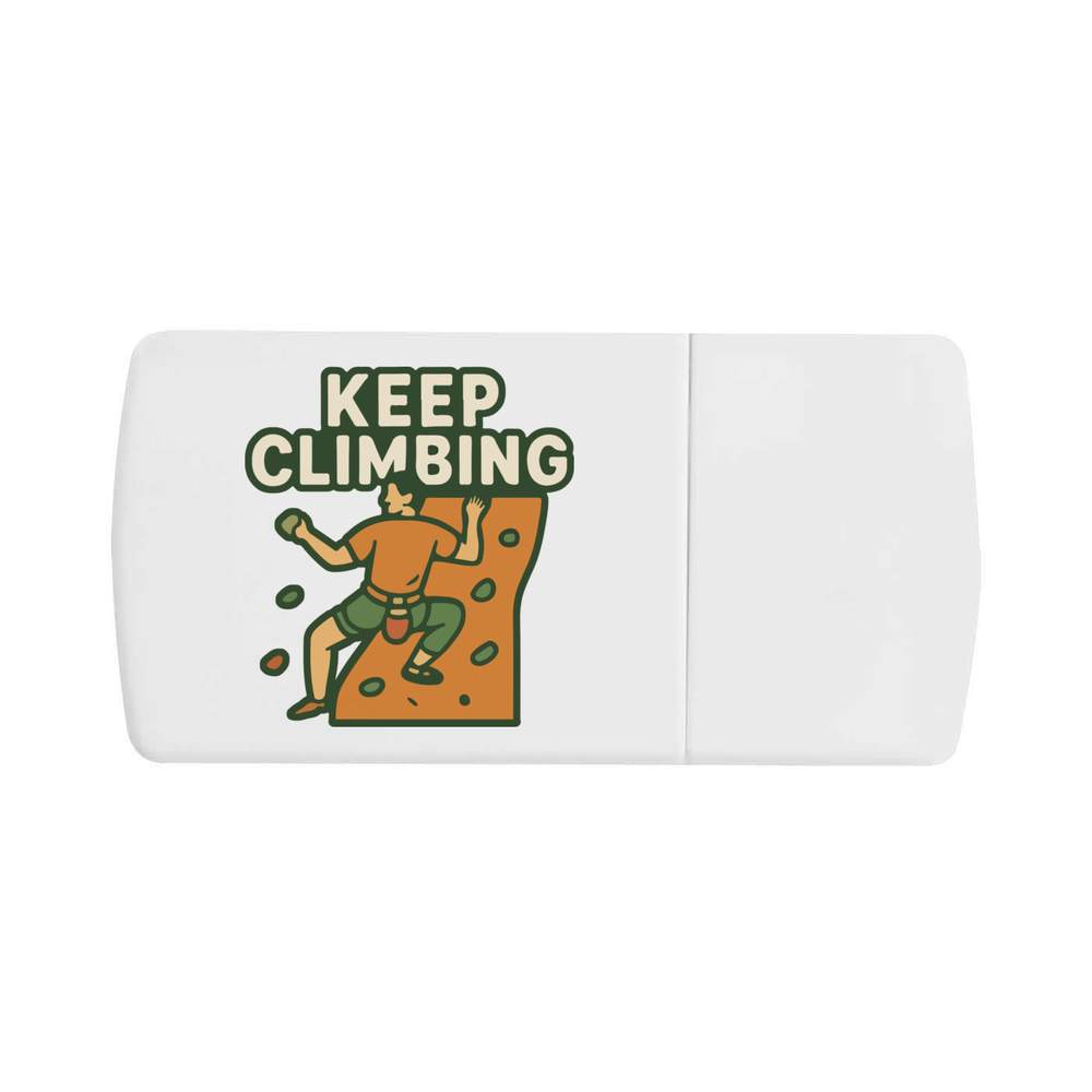 'Keep Climbing' Pill Box with Tablet Splitter (PI00037779)