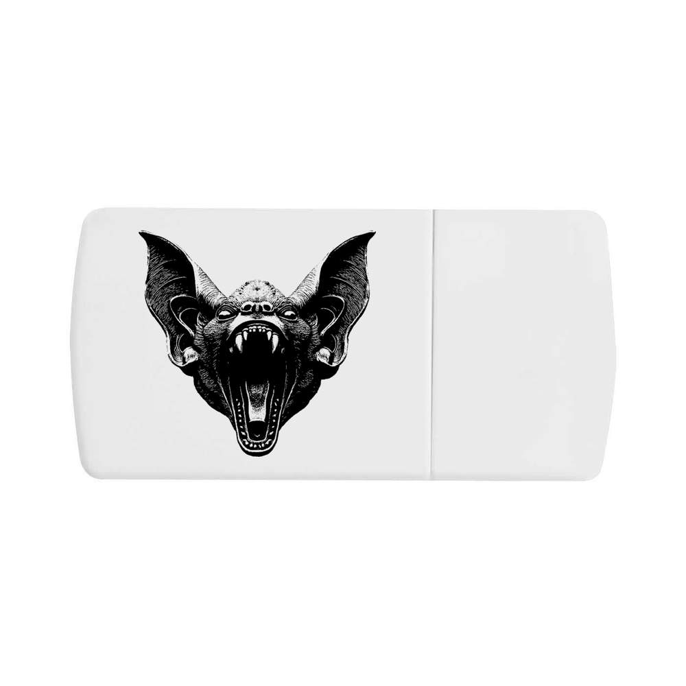 'Scary Vampire Bat' Pill Box with Tablet Splitter (PI00037806)