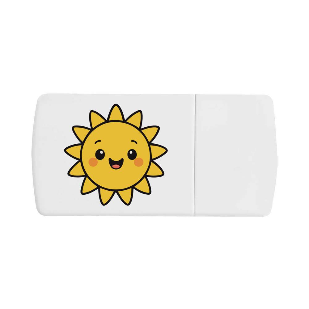 'Cute Sunshine' Pill Box with Tablet Splitter (PI00038211)
