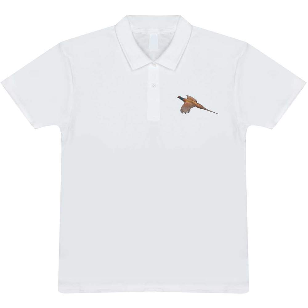 'Flying Pheasant' Adult Polo Shirt / T-Shirt (PL035353) - Picture 7 of 8