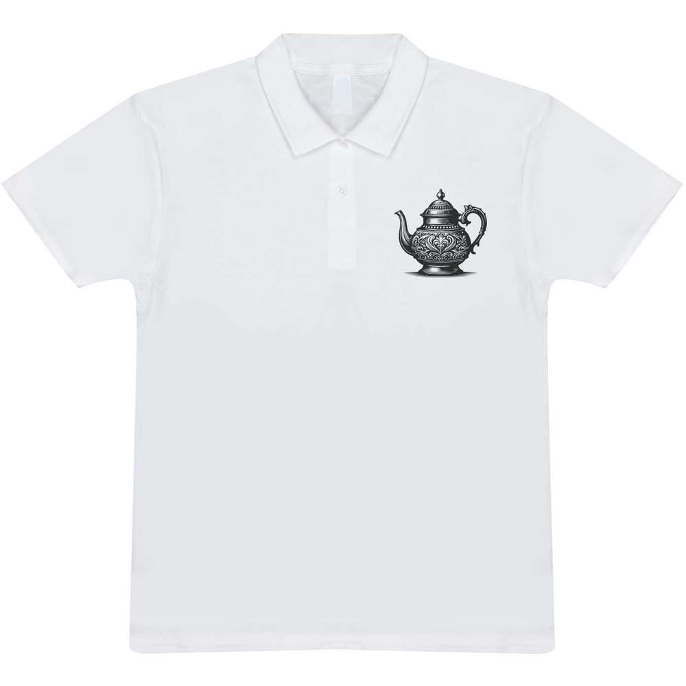 'Fancy Teapot' Adult Polo Shirt / T-Shirt (PL052635) - Bild 5 von 6