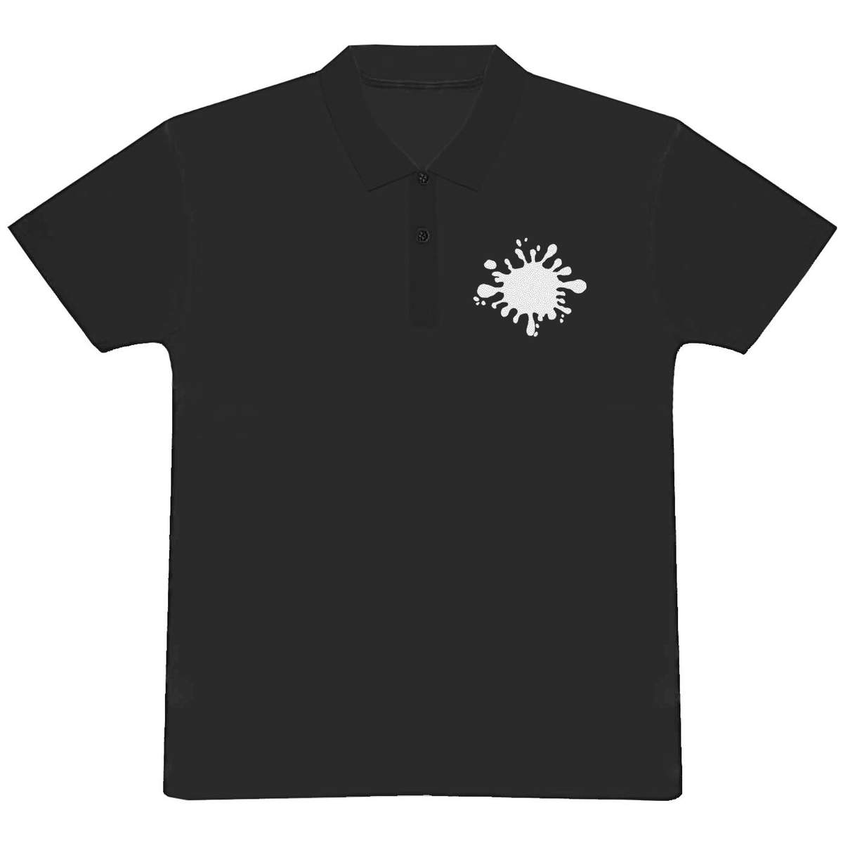 'Splat' Adult Polo Shirt / T-Shirt (PL003222)