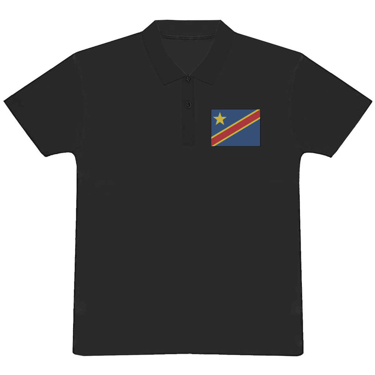 'Democratic Republic of the Congo' Adult Polo Shirt / T-Shirt (PL023095)
