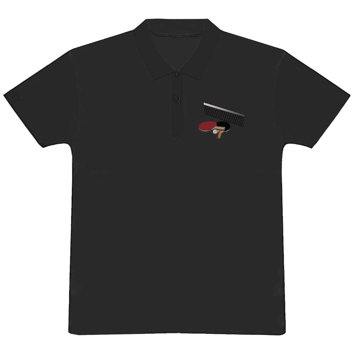 'Table Tennis' Adult Polo Shirt / T-Shirt (PL025939)