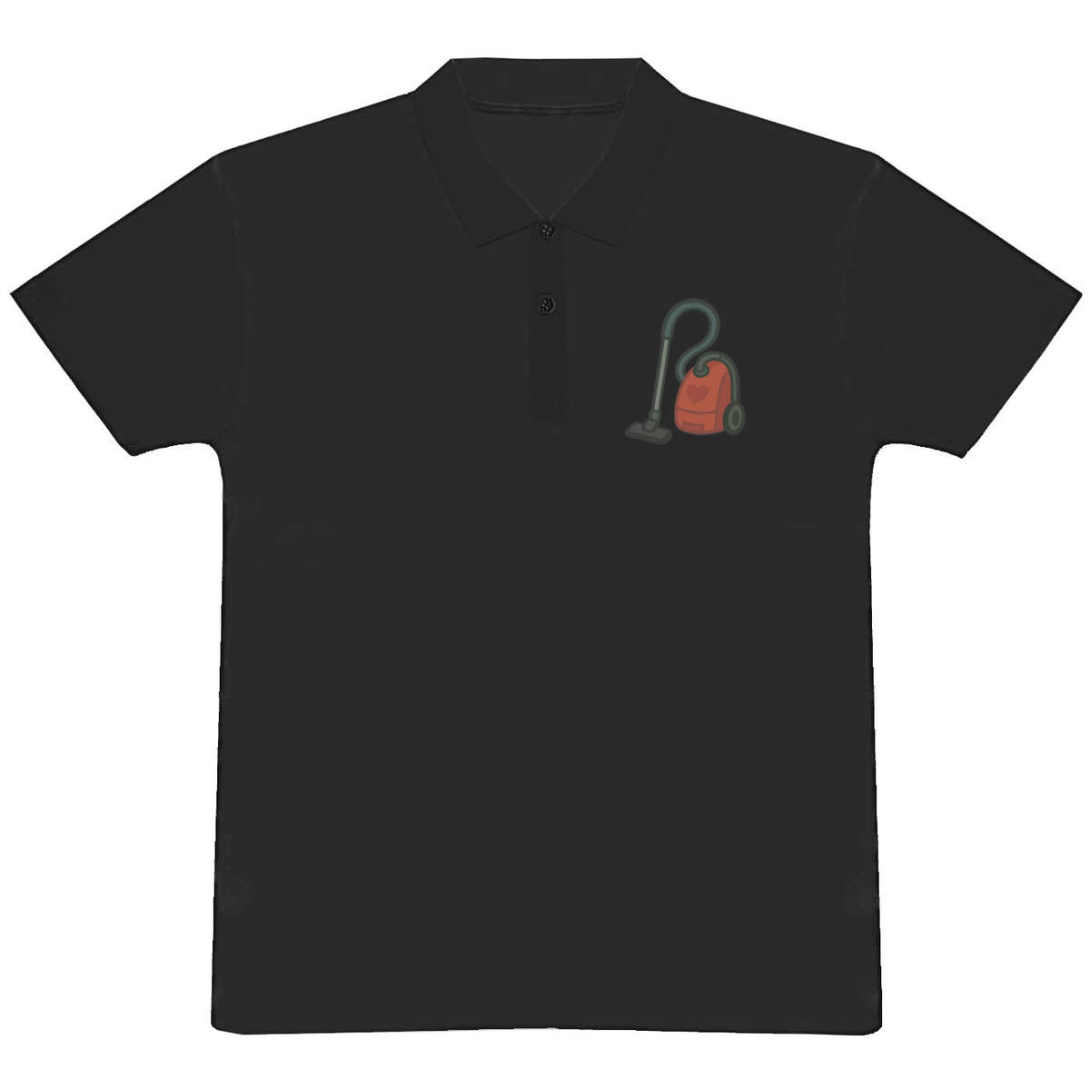 'I Love Vacuuming' Adult Polo Shirt / T-Shirt (PL056678)