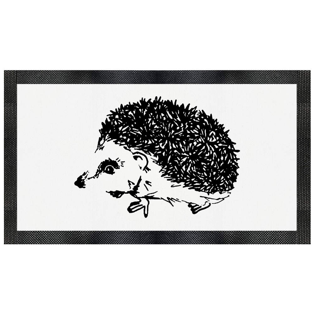 'Cute Hedgehog' Pet Feeding Mat (PM00002683)