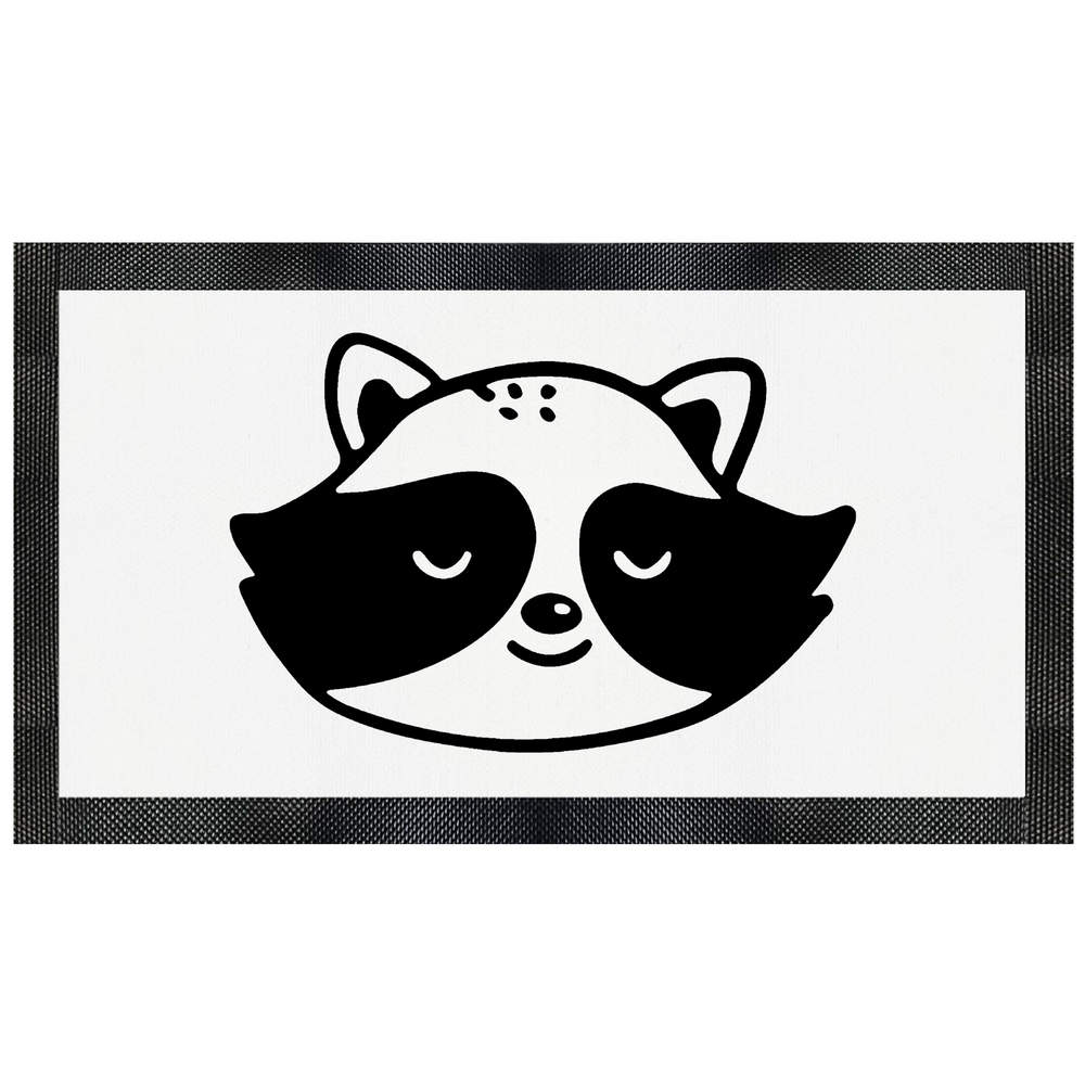'Raccoon Head' Pet Feeding Mat (PM00004335)