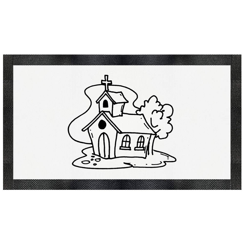 'Church' Pet Feeding Mat (PM00006538)