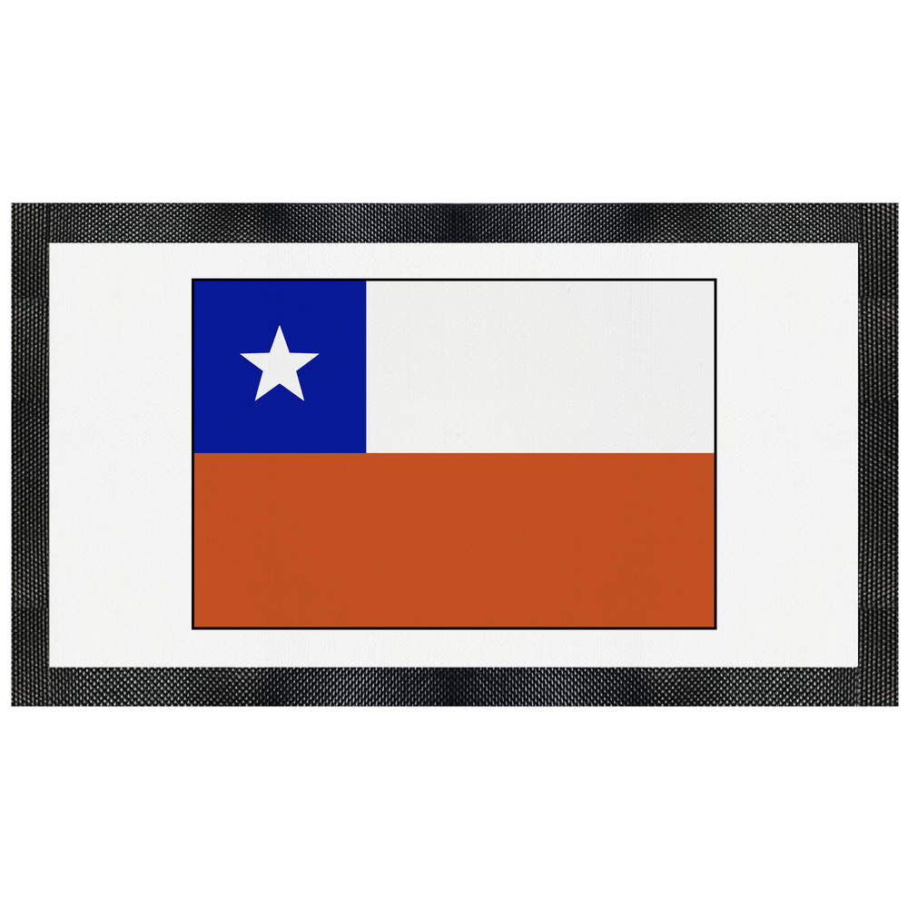 'Chile Flag' Pet Feeding Mat (PM00007207)