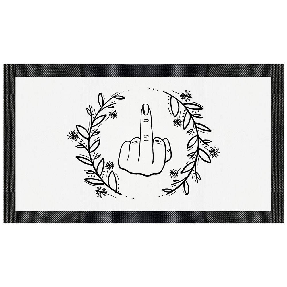 'Middle Finger' Pet Feeding Mat (PM00007483)