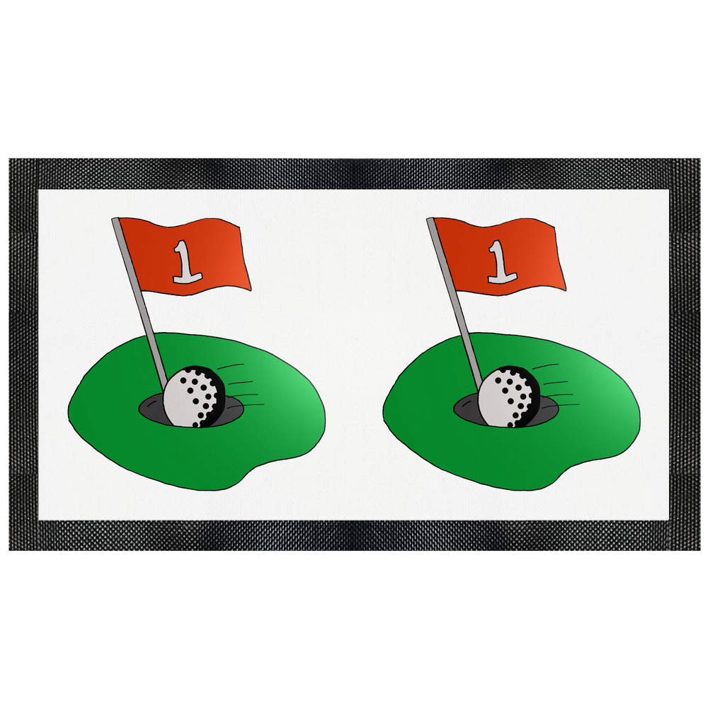 'Golf Ball & Hole' Pet Feeding Mat (PM00007834)
