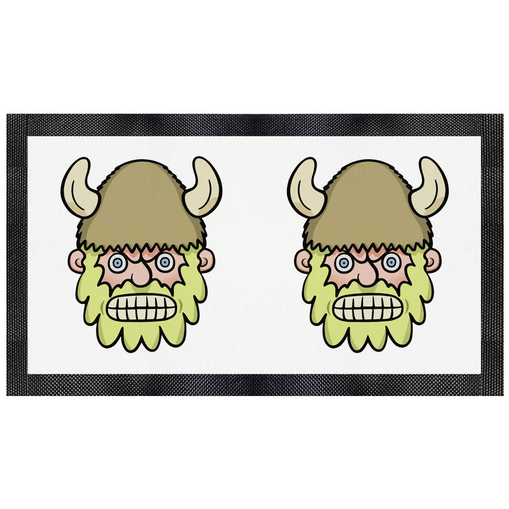 'Viking Head' Pet Feeding Mat (PM00009379)