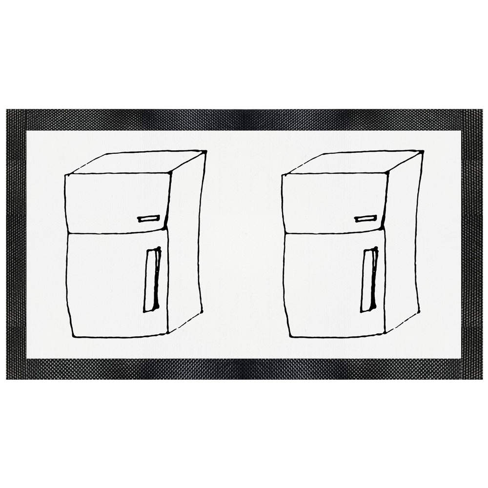 'Fridge Freezer' Pet Feeding Mat (PM00011512)