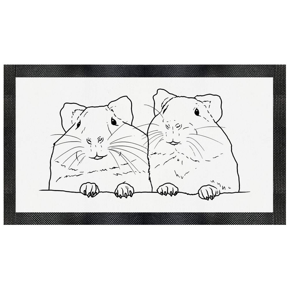 'Guinea Pigs' Pet Feeding Mat (PM00012164)