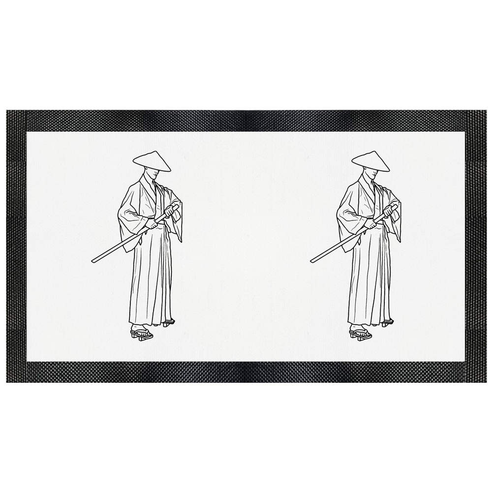 'Japanese Samurai' Pet Feeding Mat (PM00018019)