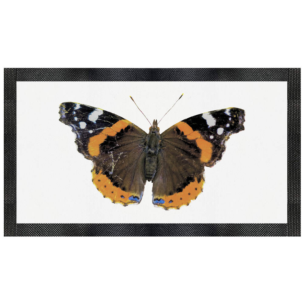 'Red Admiral Butterfly' Pet Feeding Mat (PM00019315)