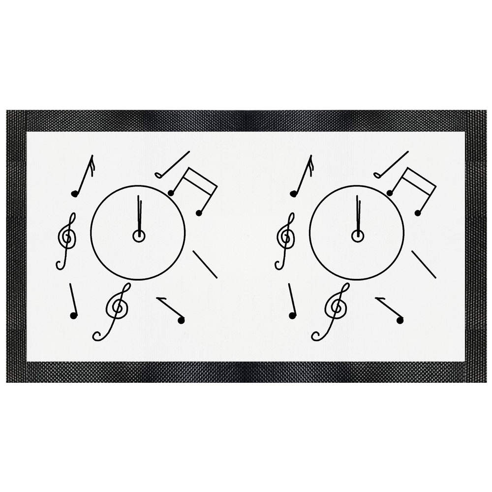 'Midnight music on new years eve ' Pet Feeding Mat (PM00019340)