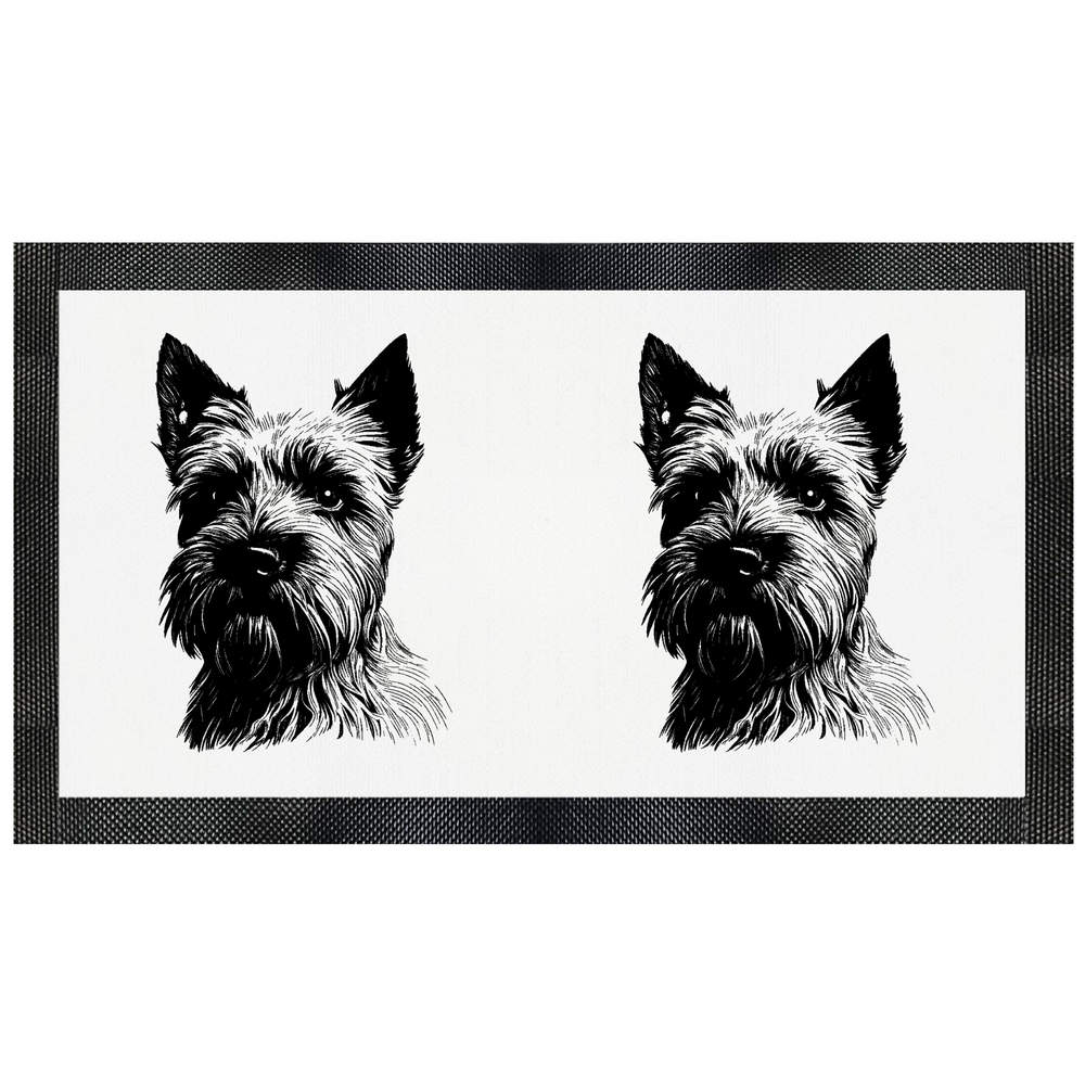'scottish terrier' Pet Feeding Mat (PM00019789)