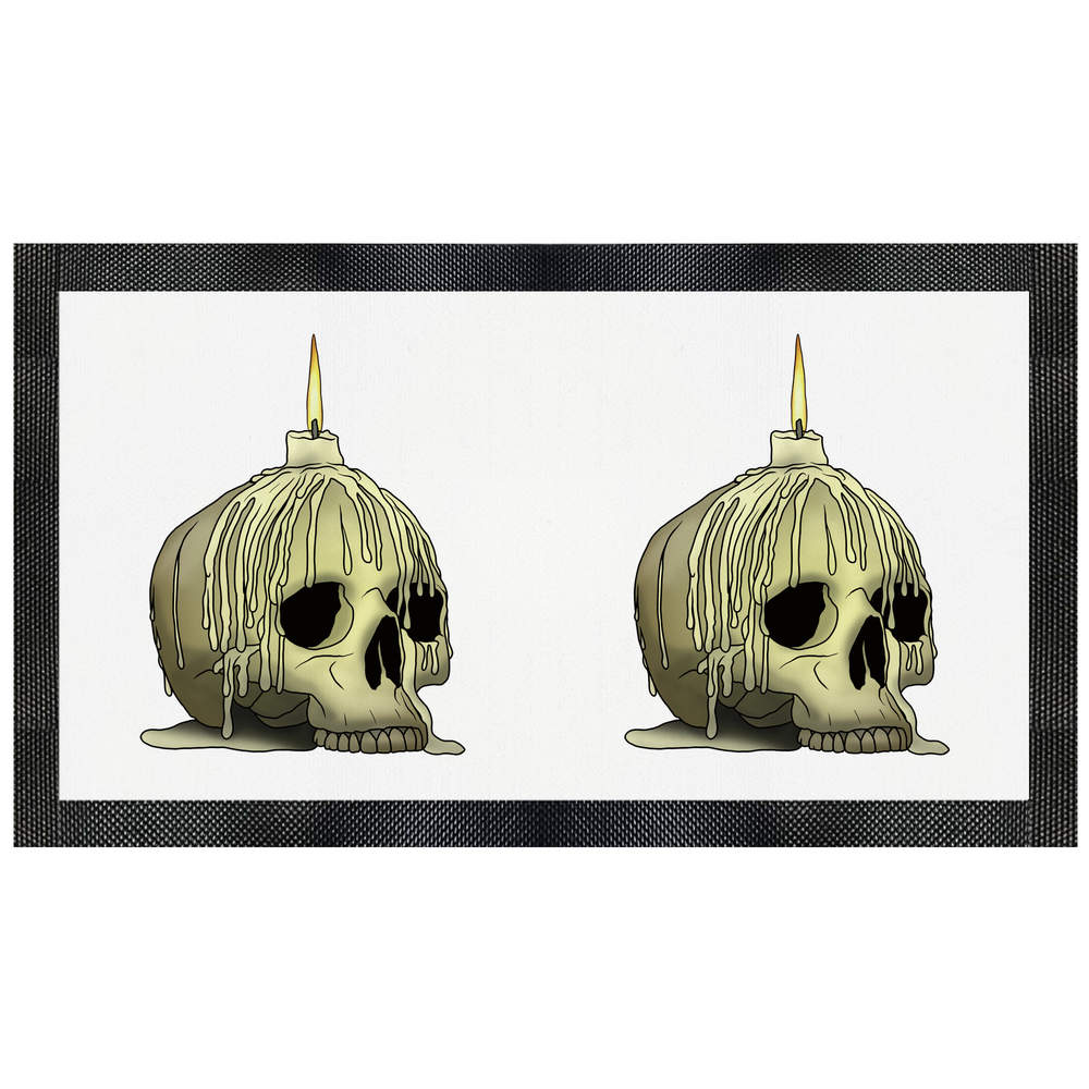 'Skull Candle' Pet Feeding Mat (PM00023023)